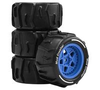 KiBcsLic Tire Changing Kit with Easy Assembly, Spare Part, DIY Accessory for 1/18 Granite, Blue