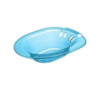 KiBcsLic Toilet Sitz Bath 2000ml with Flusher Hip Basin Bidet Avoid Squatting Toilet Tub Drain Holes Hangable Steam Seat Hip Bath for Adults Elderly, Blue