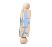 KiBcsLic Toy, Educational Toy, Promotes Strategic Thinking, Rotatable, Style B