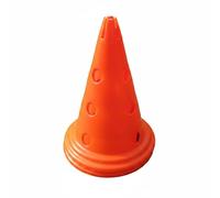 KiBcsLic Training Cone Marker Agility Cone Sports Cone Speed Cone With Portable Lightweight Build And Easy Placement Suitable for soccer physical education traffic warning team practice, Red