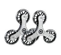 KiBcsLic Triangle Wheel Trolley for Climbing Stairs with Load Support, 2 PieceS