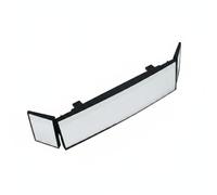 KiBcsLic Triple-Section Back View Mirror Card Holder Wide-Angle Car Mirror Detachable Side Glass Panels Vehicle Accessory for Driving, Reversing