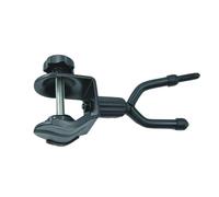 KiBcsLic Violin Support for Mic Stand, Holder with Hook for Viola And Guitar, Versatile Accessory for Stage Use, Black