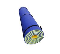 KiBcsLic Water Floating Mat, Pool Float, Summer Family Water Toy, Comfortable Lounger, Floating Lounge Mattress for, Beach Party, Outdoor, River, Blue Green