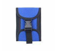 KiBcsLic Weight Bag Adjustable Technical Dive Weight Pocket Quick Release Buckle Dive Belt Hanging Pouch for Scuba Divers, Blue, Blue