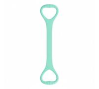 KiBcsLic Women Stretching Band silicone resistance strap stretch band with ergonomic loops textured grip single piece body suitable for office stretching travel fitness, Green