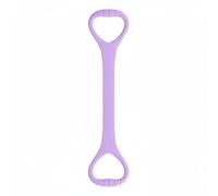 KiBcsLic Women Stretching Band silicone resistance strap stretch band with ergonomic loops textured grip single piece body suitable for office stretching travel fitness, Purple