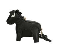 KiBcsLic Womens Horse Shoulder Bag Gifts Small Casual Portable Adjustable Strap Funny