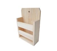 KiBcsLic Wooden Hay Rack for Small Pets, Convenient Feeding Solution for Ferret And Hamster, Style C