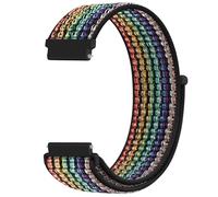 KIBDSNG Nylon 22mm Watch Strap Compatible with Garmin Venu 4 45mm/Venu 3/Venu 2/Vivoactive 4 45mm/Forerunner 255/265,Adjustable Sport Band for Samsung Galaxy Watch 46mm/3 45mm/Gear S3 Classic/Frontier