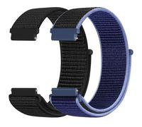 KIBDSNG Nylon 22mm Watch Strap Compatible with Garmin Venu 4 45mm/Venu 3/Venu 2/Vivoactive 4 45mm/Forerunner 255/265,Adjustable Sport Band for Samsung Galaxy Watch 46mm/3 45mm/Gear S3 Classic/Frontier