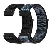 KIBDSNG Nylon 22mm Watch Strap Compatible with Garmin Venu 4 45mm/Venu 3/Venu 2/Vivoactive 4 45mm/Forerunner 255/265,Adjustable Sport Band for Samsung Galaxy Watch 46mm/3 45mm/Gear S3 Classic/Frontier