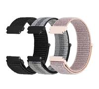 KIBDSNG Nylon 22mm Watch Strap Compatible with Garmin Venu 4 45mm/Venu 3/Venu 2/Vivoactive 4 45mm/Forerunner 255/265,Adjustable Sport Band for Samsung Galaxy Watch 46mm/3 45mm/Gear S3 Classic/Frontier