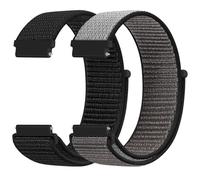 KIBDSNG Nylon 22mm Watch Strap Compatible with Garmin Venu 4 45mm/Venu 3/Venu 2/Vivoactive 4 45mm/Forerunner 255/265,Adjustable Sport Band for Samsung Galaxy Watch 46mm/3 45mm/Gear S3 Classic/Frontier