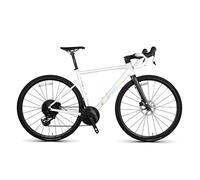 KIBONCY 700C Road Bike, 13 Speeds Bikes Urban City Commuter Bicycle With Hydraulic Disc Brake for Men Women Adult Comfortable Bicycle White-S