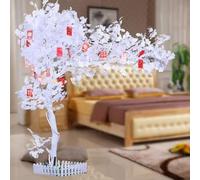 KIBONCY Artificial Cherry Blossom Trees,Large Plant Wishing Tree,Simulation Peach For Home Festival Party Christmas - Indoor And Outdoor Use(6m)