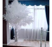 KIBONCY Artificial Cherry Blossom Trees,Large Plant Wishing Tree,Simulation Peach For Home Festival Party Christmas - Indoor And Outdoor Use(5.8m)