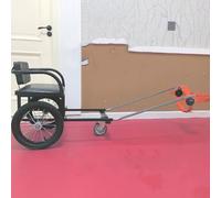 KIBONCY Dog Pulling Cart, Lightweight Pet Car, Suitable For Dogs Weighing 40-80 Pounds, Walking Power Car Kit