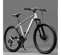 KIBONCY Folding Mountain Bike, 24-Speed Portable, Lightweight, and Geared Off-Road Bicycle, All-Terrain Suspension Front Fork - Designed for Adult Racing(E,29-inch)
