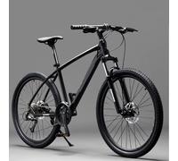 KIBONCY Folding Mountain Bike, 24-Speed Portable, Lightweight, and Geared Off-Road Bicycle, All-Terrain Suspension Front Fork - Designed for Adult Racing(C,29-inch)