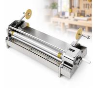 Kiboom Hand-cranked Wallpaper Glue Applicator | Manual Roll-Material Coating, with Adjustable Adhesive Thickness, for On-Site Renovation Projects
