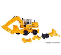 Kibri 11264 Liebherr Mobile Excavator A922 with Attachments, Kit, H0
