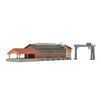 Kibri 36606 Z Freight Shed With Gantry Crane And Ramp