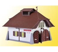 Kibri 38032 Rural Fire Station incl. House Lighting Starter Set, Kit, H0