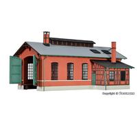 Kibri 39436 H0 Loco Shed Eschbronn, Single Track