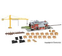 Kibri kit 39816 HO SAWMILL FOR SLEEPERS
