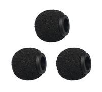 Kicada Foam Mic Covers Foam Lavelier Windscreen, Lapel Microphone Foam Cover for Sony Lavalier Microphone Windscreen Replacement Foam Windscreen, Pack of 3