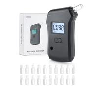 kicder Breathalysers,Professional Portable Breath Tester With Lcd Display For Alcohol Breath Testing,British Household Personal Breath Tester With 20 Mouthpieces