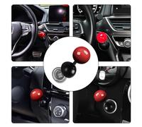 kicder Car Push to Start Button Rocker Switchs | Car On-e Button Start Lever,Car Engine Start Stop Button Joystick, Automotive On-e-Touch Start Button Starter Cover Decorative Remodeling Accessories