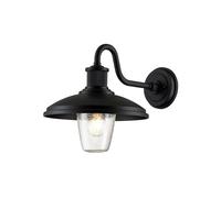 Luminosa Lighting Elstead Kichler Allenbury Outdoor Dome Wall Lamp Textured Black, Ip44