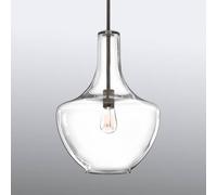 KICHLER Antique bronze socket - medium pendant lamp Everly