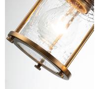 Kichler Ashland Bay Wall Lamp Natural Brass IP44 Netlighting Yellow One Size