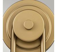 KICHLER Capitol Hill wall light, 2-bulb, brass