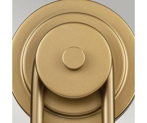 KICHLER Capitol Hill wall light, 2-bulb, brass