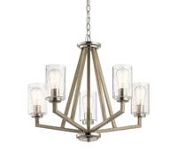 Kichler Deryn 5 Light Chandelier - Antique Grey