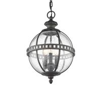 KICHLER Halleron outdoor hanging light in Victorian style