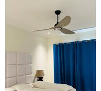 KICHLER Imari LED ceiling fan, three-blade