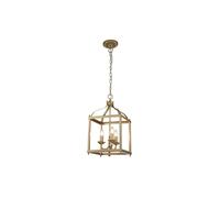 Kichler Larkin 3 Light Medium Ceiling Pendant In Natural Brass Finish
