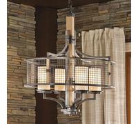 KICHLER Rustic country style chandelier Ahrendale