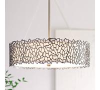 KICHLER Silver Coral hanging light, 55.9 cm