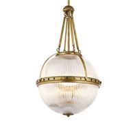 KICHLER Spherical hanging light Aster, brass