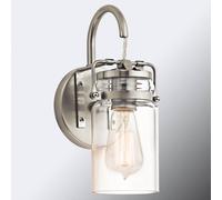 KICHLER Vintage look wall light Brinley