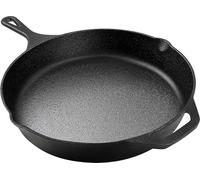 KICHLY 8 Inch Pre-Seasoned Cast Iron Skillet Frying Pan with 2 Handles for Ease of use, Induction Compatible Cookware for Indoor & Outdoor Use (8 Inch, 20 cm, Cast Iron, Induction, Pack of 10)