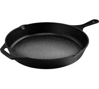 KICHLY Pre-Seasoned Cast Iron Skillet 30.5 cm, Safe Grill Cookware for Indoor & Outdoor Use, Chef’s Pan, Cast Iron Pan
