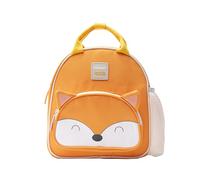 Kichna Kids Backpack Themed Bag with Mesh Side Pockets, Cushioned Buckle Straps, Carry Handle | Lightweight Toddler Schoolbag | Children’s Bags Fox Themed Backpack