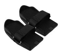 KICHOUSE 1 Pair of Exercise Rowing Machine Pedals Replacement Parts for Indoor Rowing Machines, Plastic Material with Realistic Exercise Experience and Suitable for Users of Different